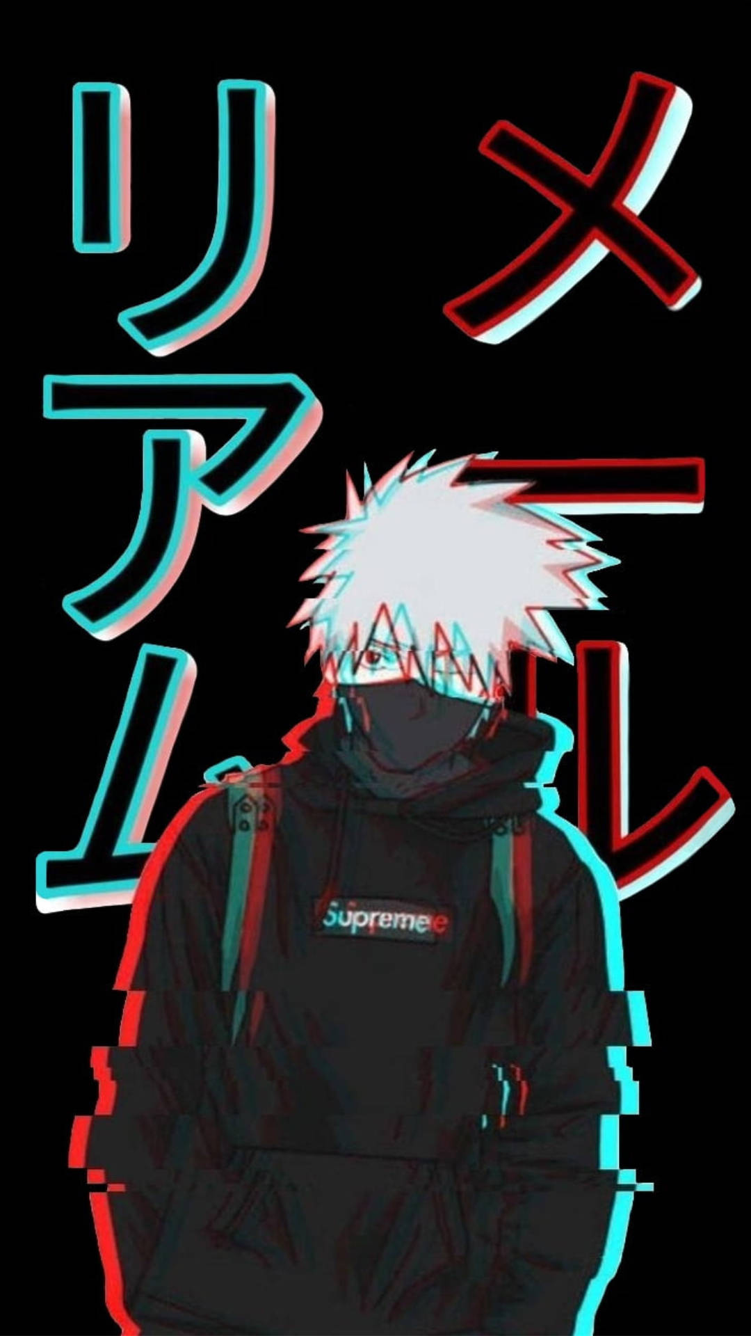 Kakashi Hatake, spiky white hair, black mask, Full HD Phone Wallpaper