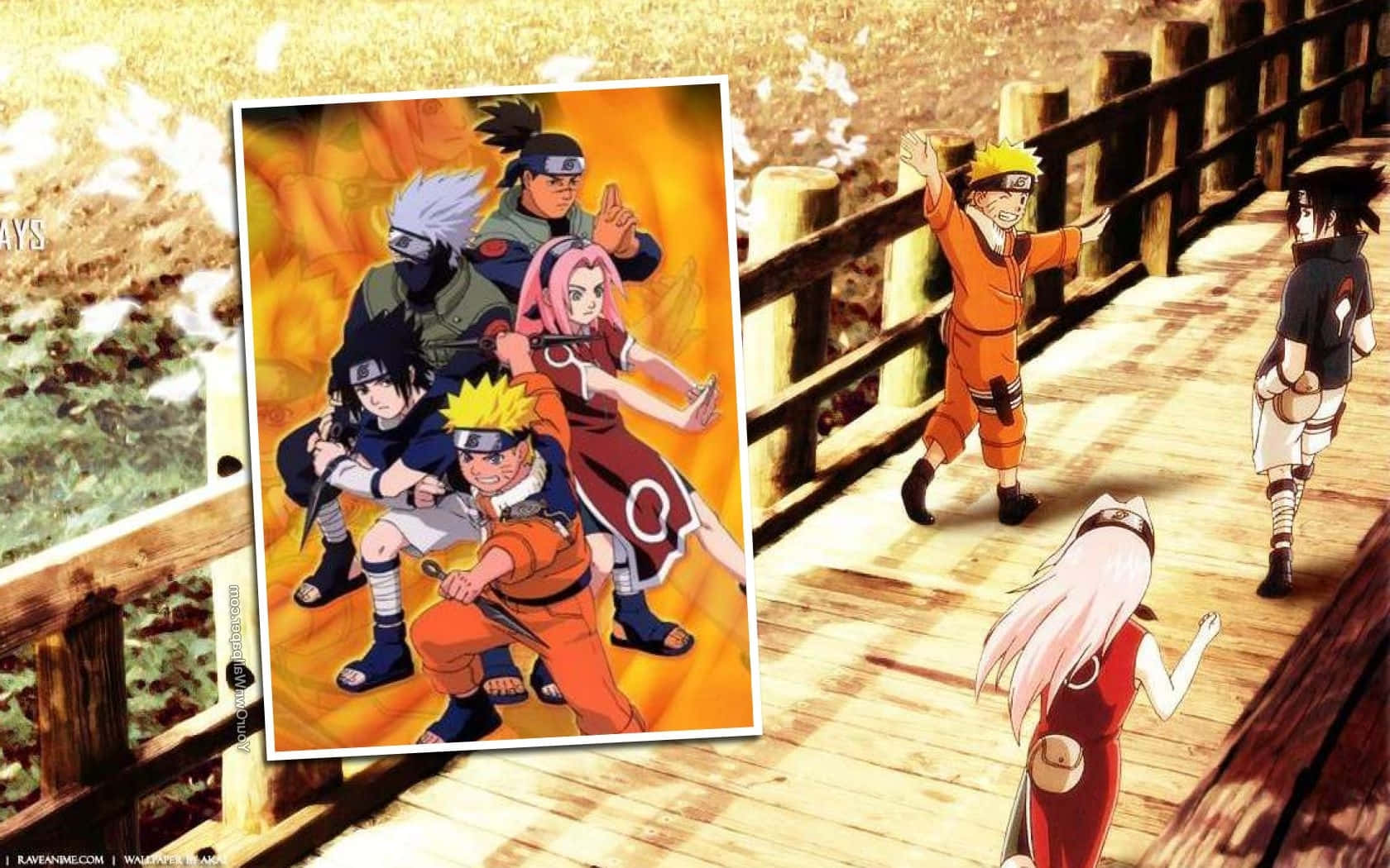 Kakashi, Naruto, Sasuke, HD Desktop Wallpaper