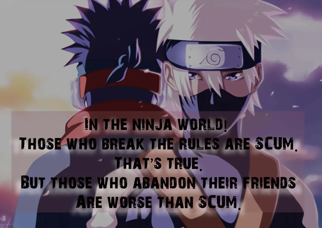 Kakashi Quotes