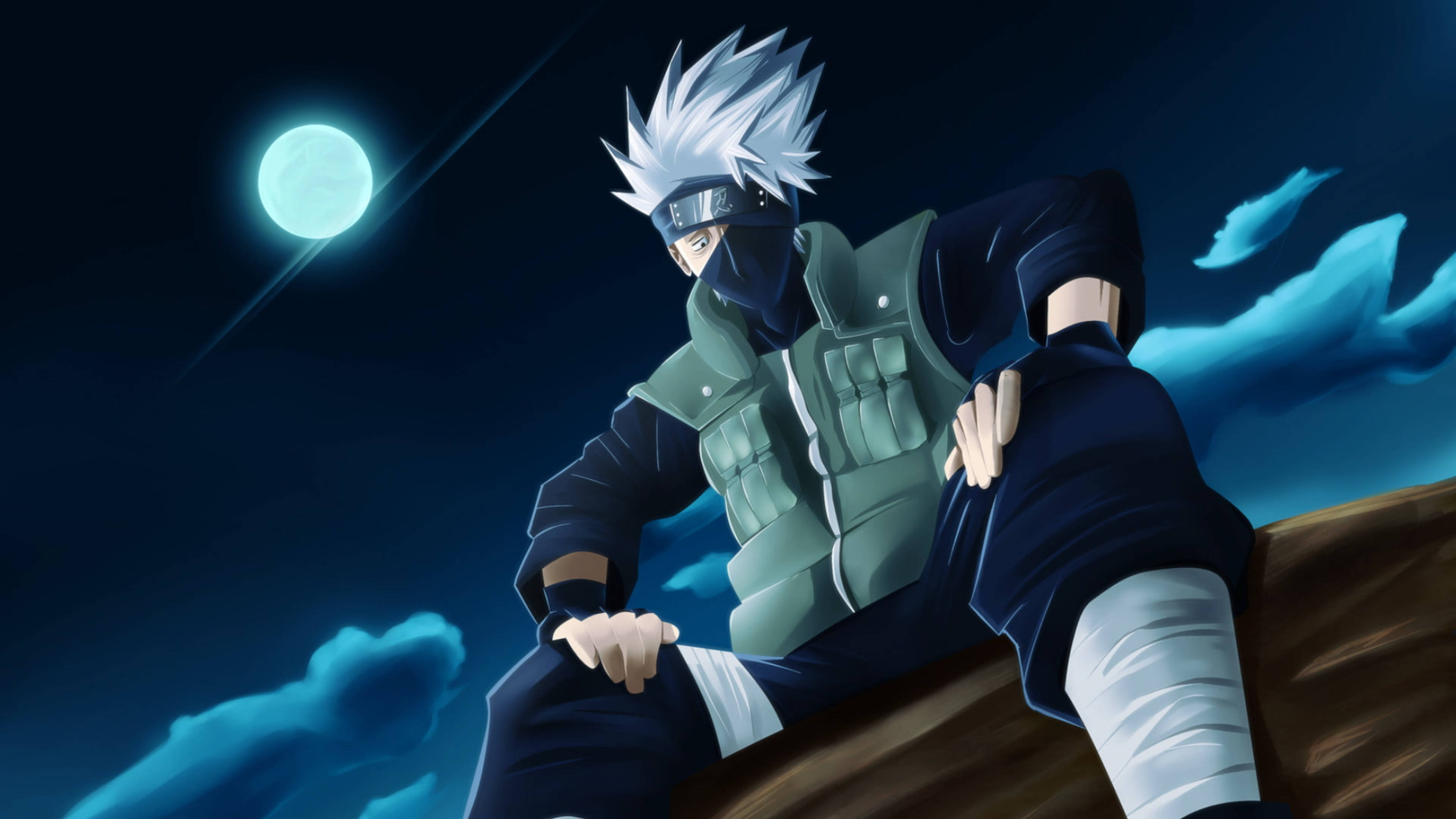 Kakashi, 4K, ninja, 4K Desktop Wallpaper