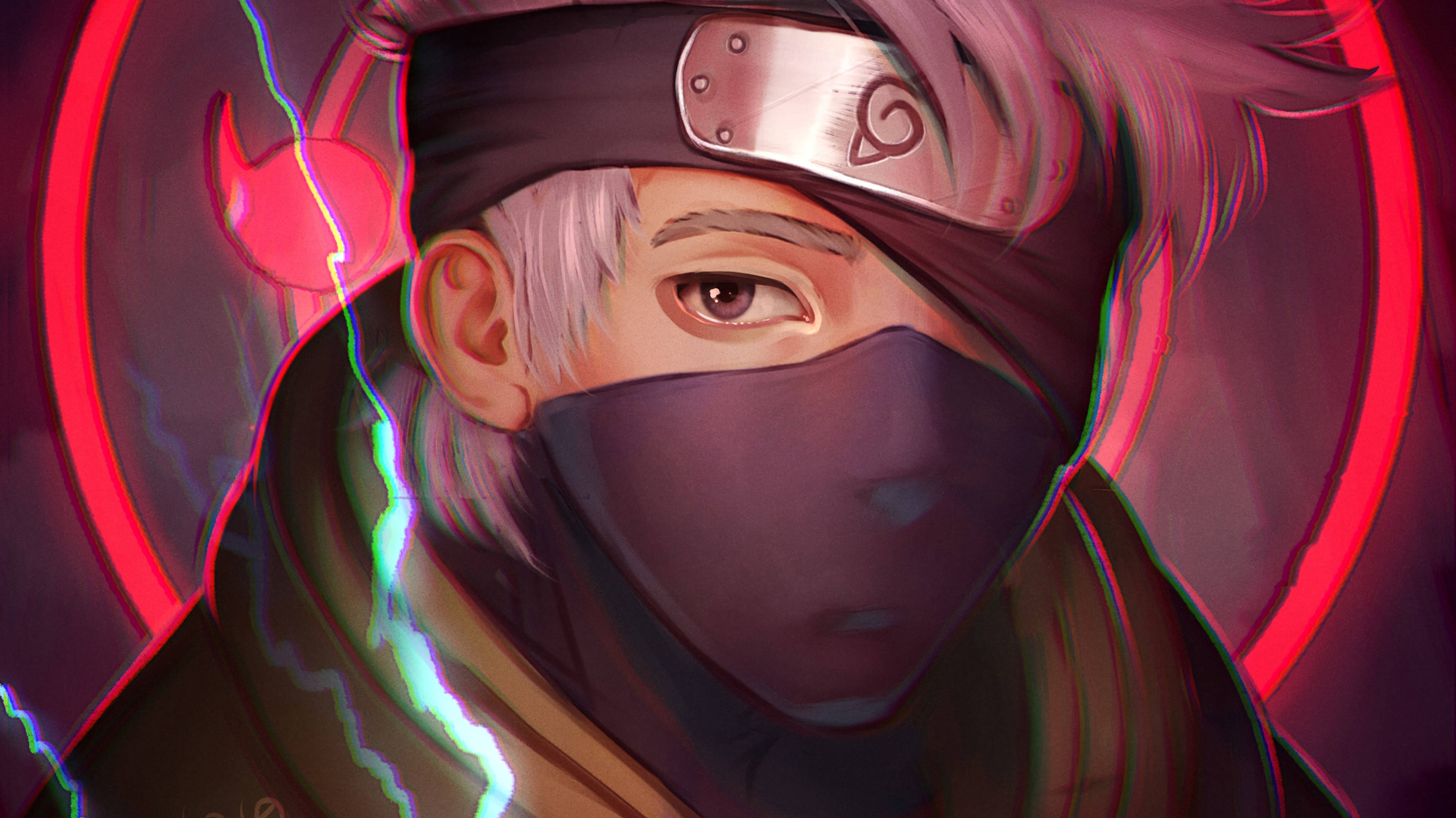 Kakashi, 4K, masked face, 4K Desktop Wallpaper