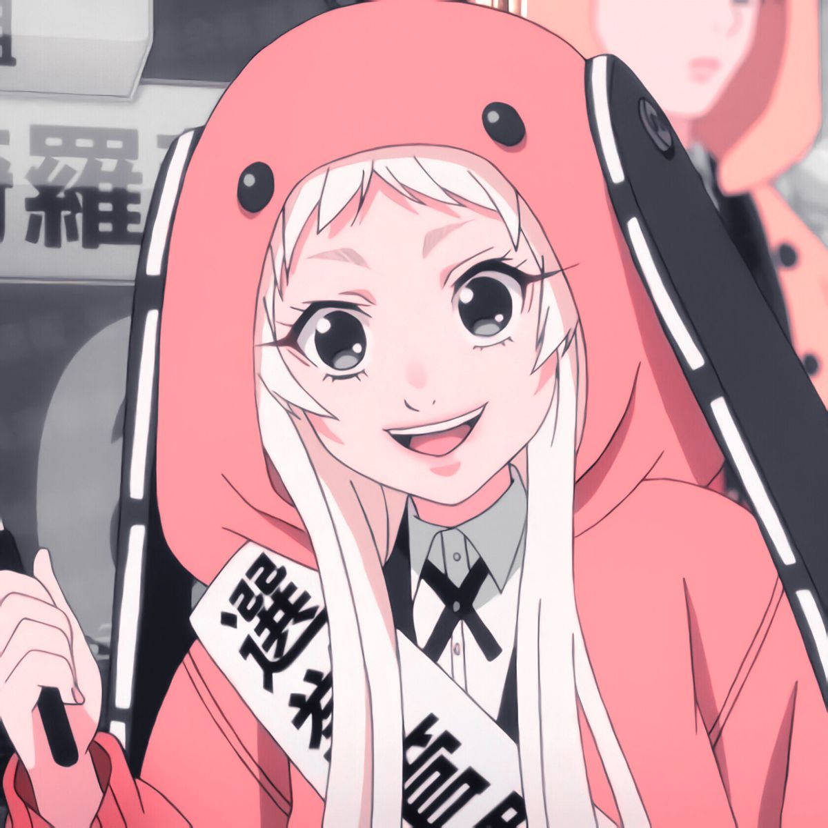 Kakegurui Runa, election gambling match, referee, SD Desktop Wallpaper