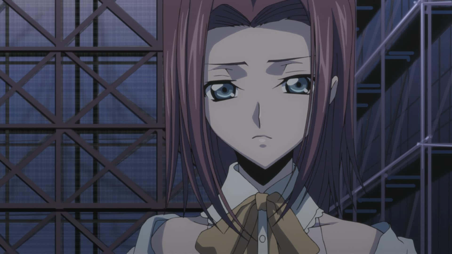 Kallen Stadtfeld, purple-haired, blue eyes, Full HD Desktop Wallpaper