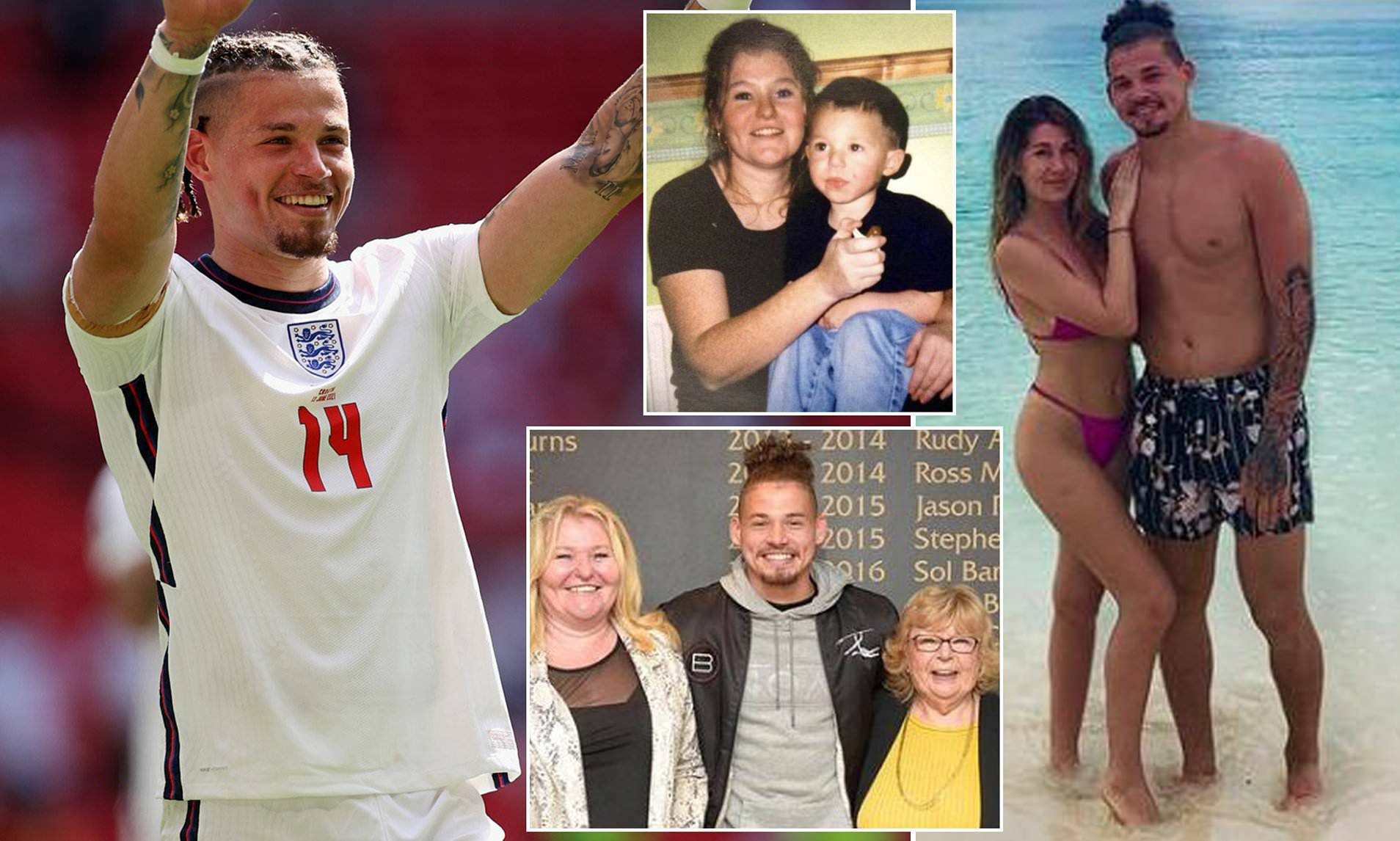 Kalvin Phillips, footballer, beach, HD Desktop Wallpaper