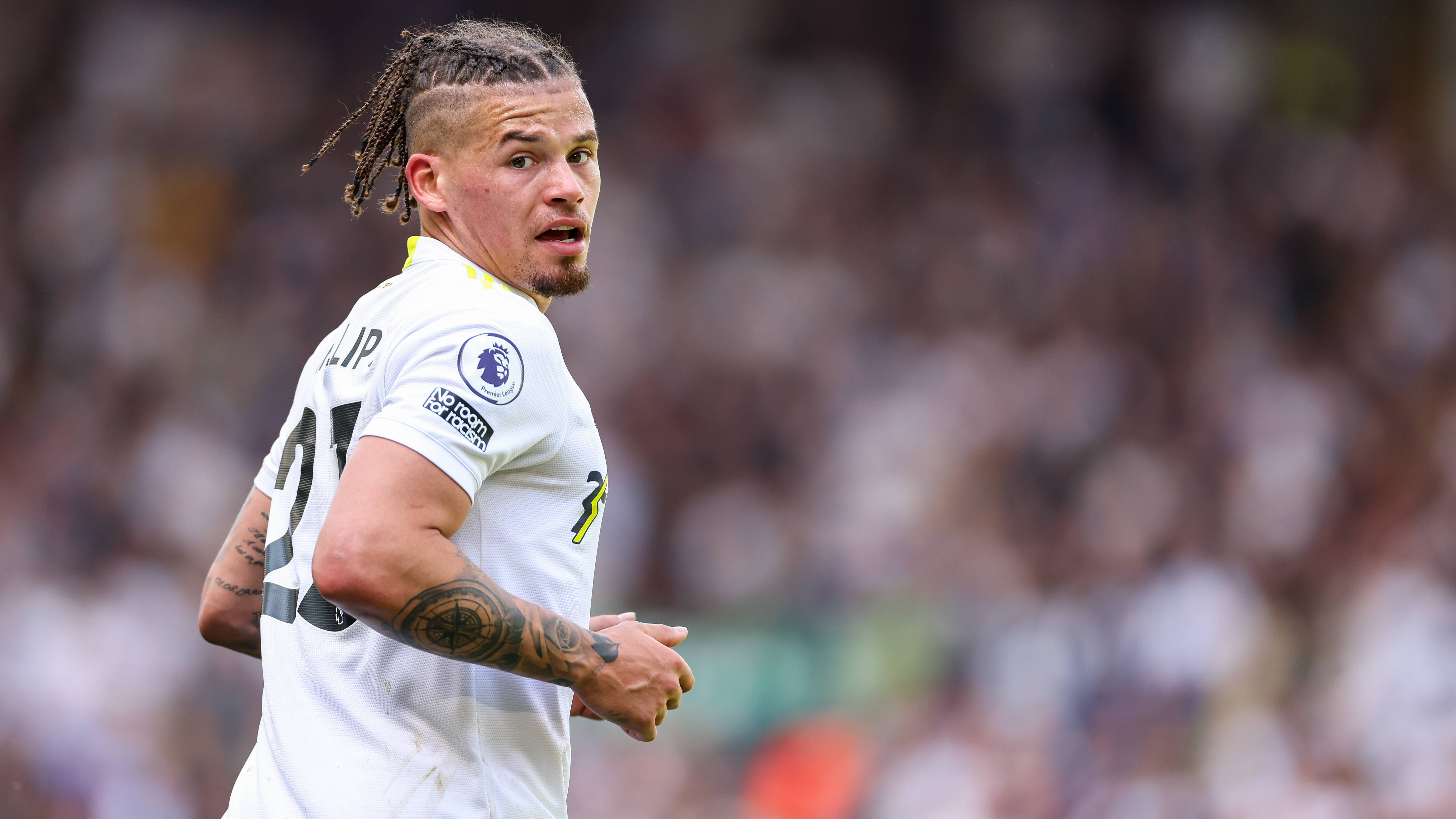 Kalvin Phillips, dreadlocks, tattoos, 4K Desktop Wallpaper