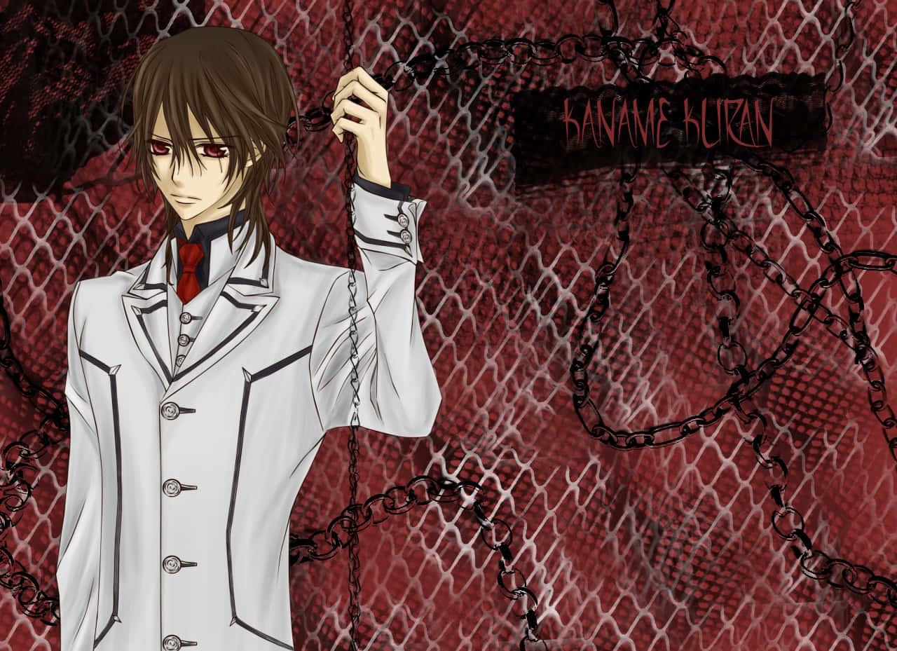 Kaname Kuran, white school uniform, chains, HD Desktop Wallpaper