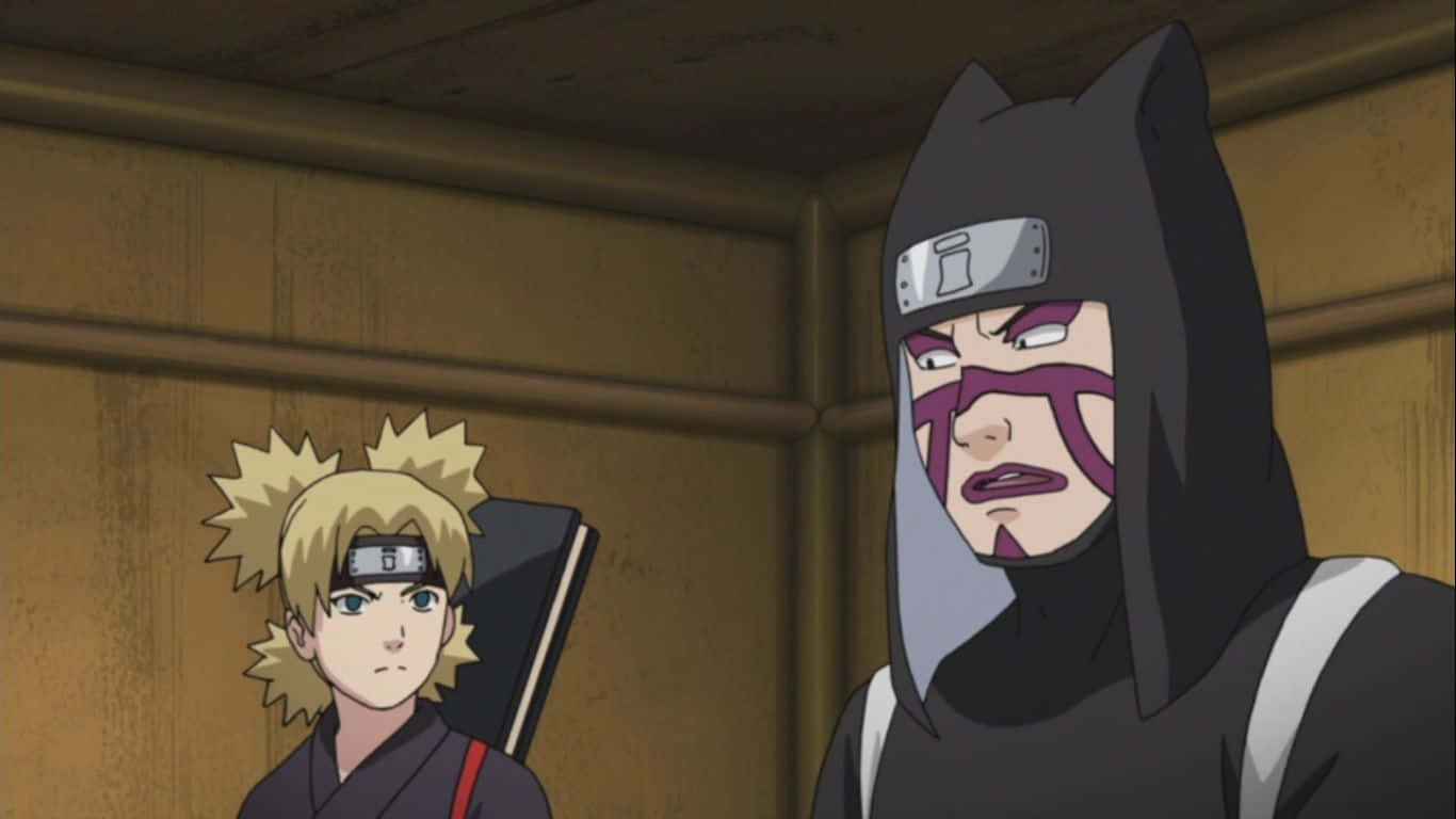 Kankuro, anime characters, spiky blonde hair, HD Desktop Wallpaper