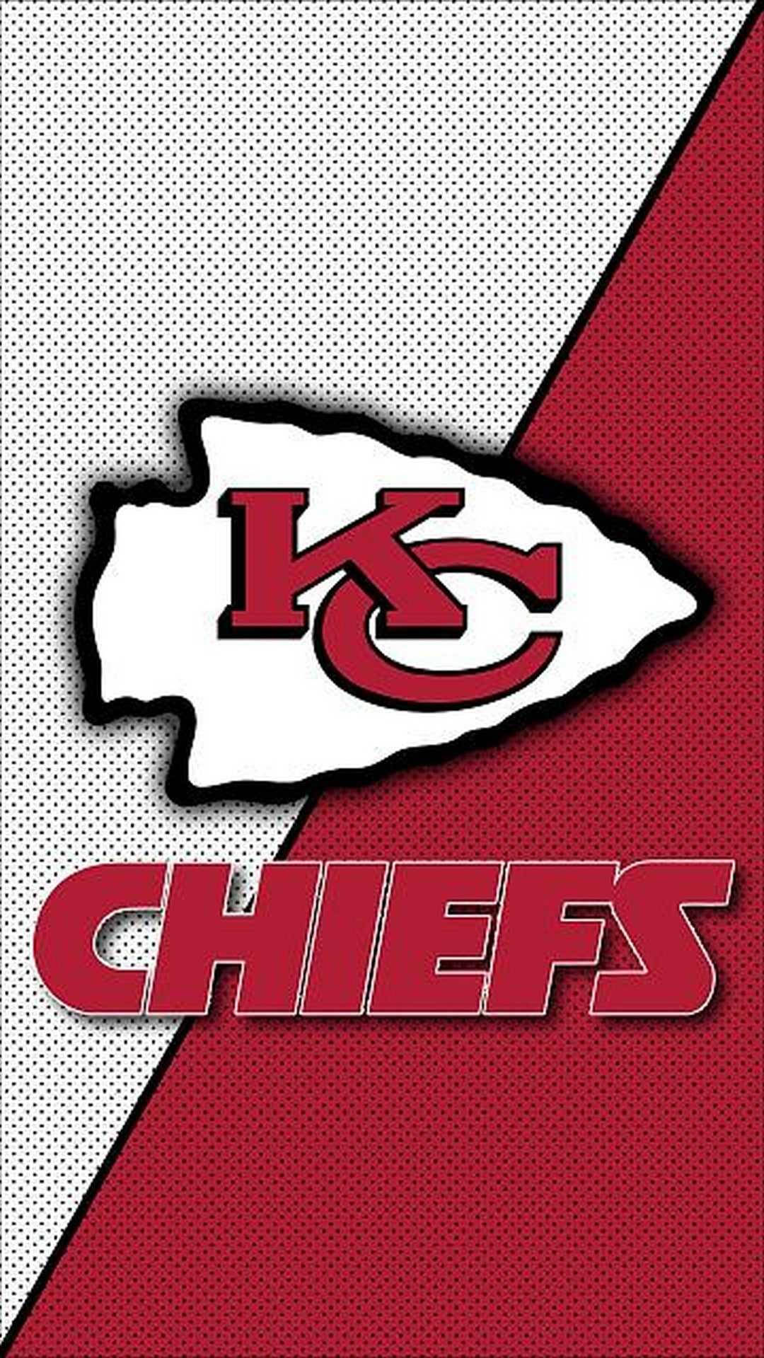 Kansas City Chiefs, red, white, Full HD Phone Wallpaper