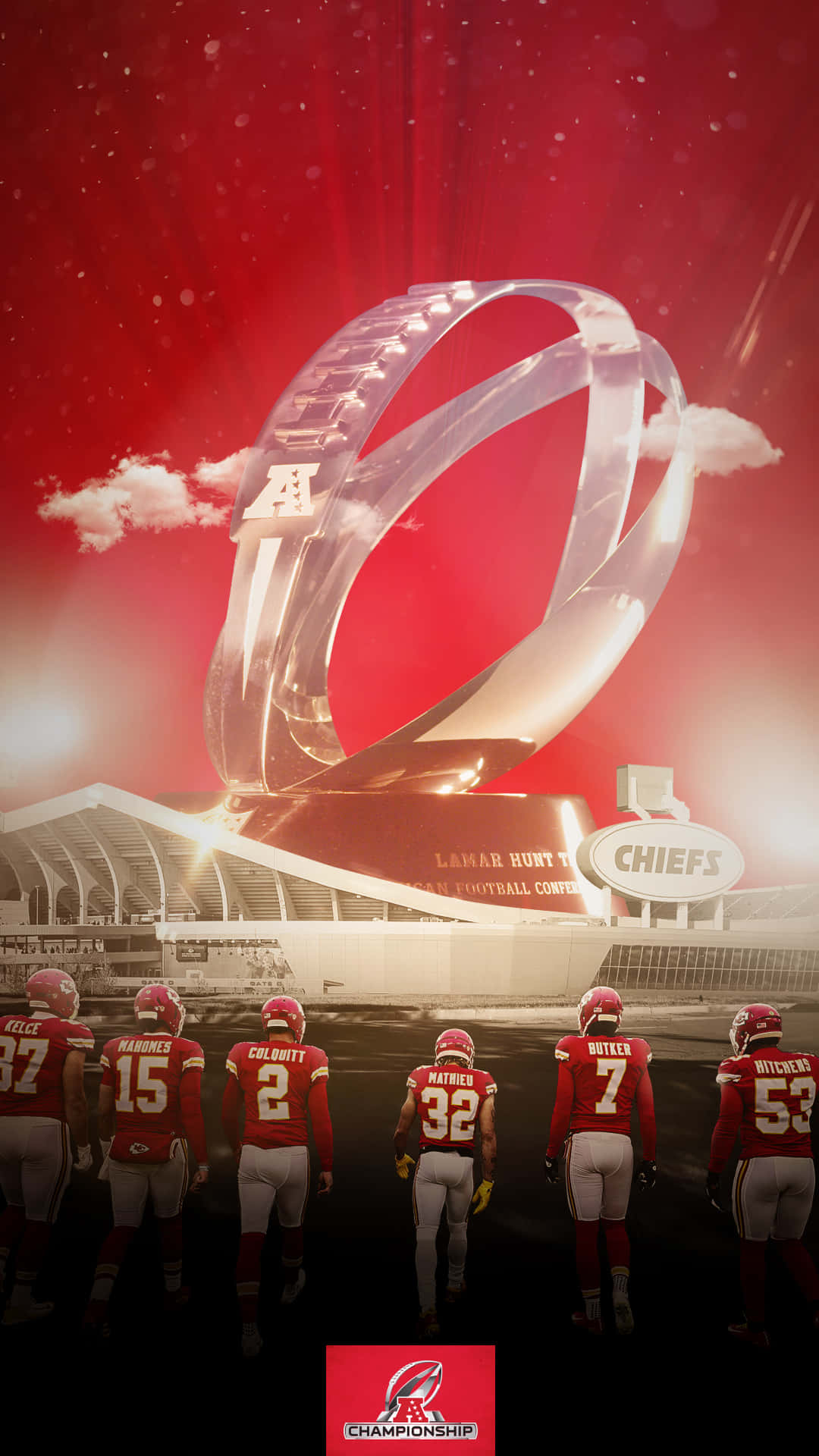 Kansas City Chiefs, 4K, red jerseys, Full HD Phone Wallpaper
