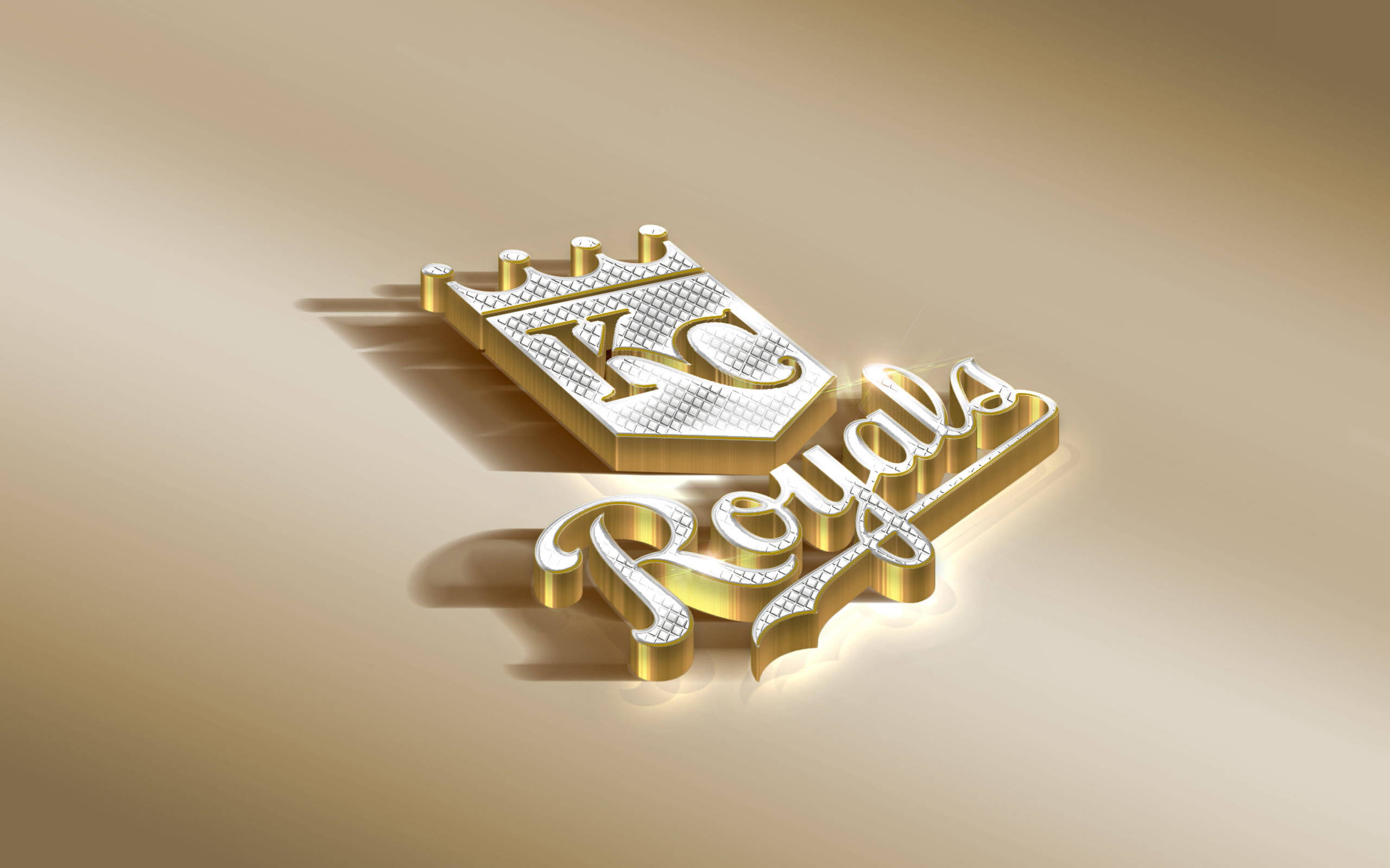 Kansas City Royals, golden, silver, 2K Desktop Wallpaper