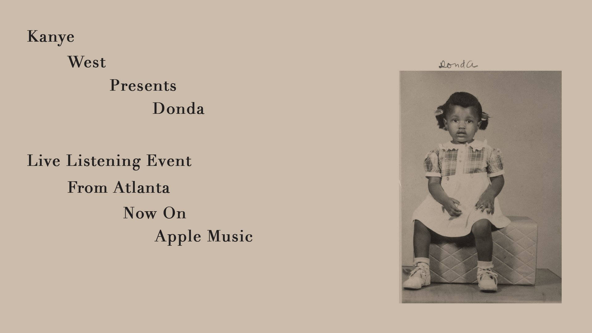 Kanye West, Donda, sepia-toned, Full HD Desktop Wallpaper