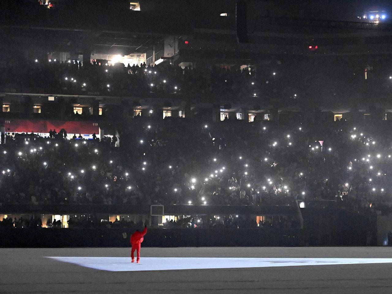 Kanye West, Donda, stadium, HD Desktop Wallpaper