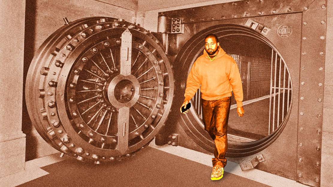 Kanye West, Donda, orange hoodie, SD Desktop Wallpaper