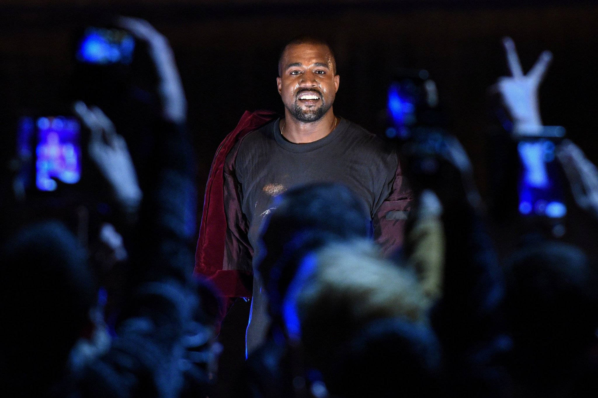 Kanye West, Saint Pablo, smile for cameras, Full HD Desktop Wallpaper
