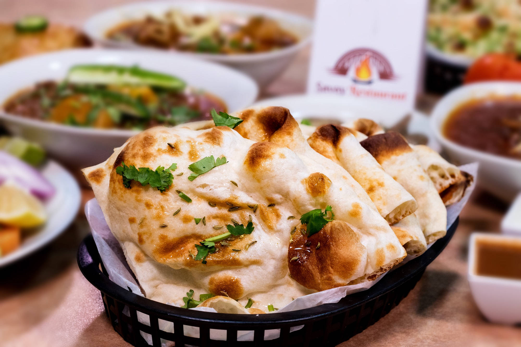 Karachi, Pakistani naan, golden-brown naan bread, Full HD Desktop Wallpaper