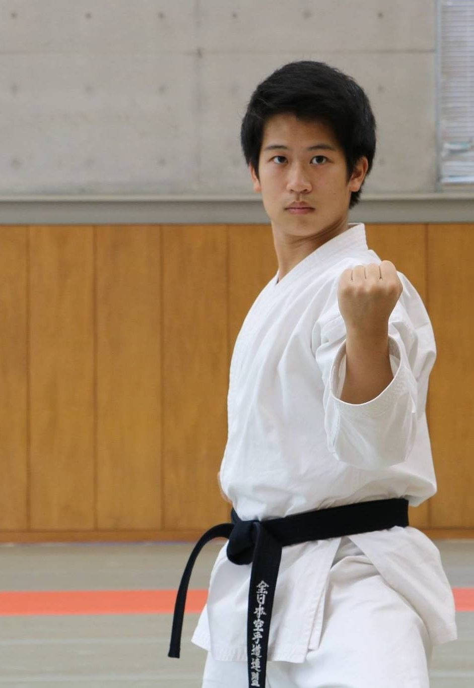 karate student, dojo, white gi, HD Phone Wallpaper
