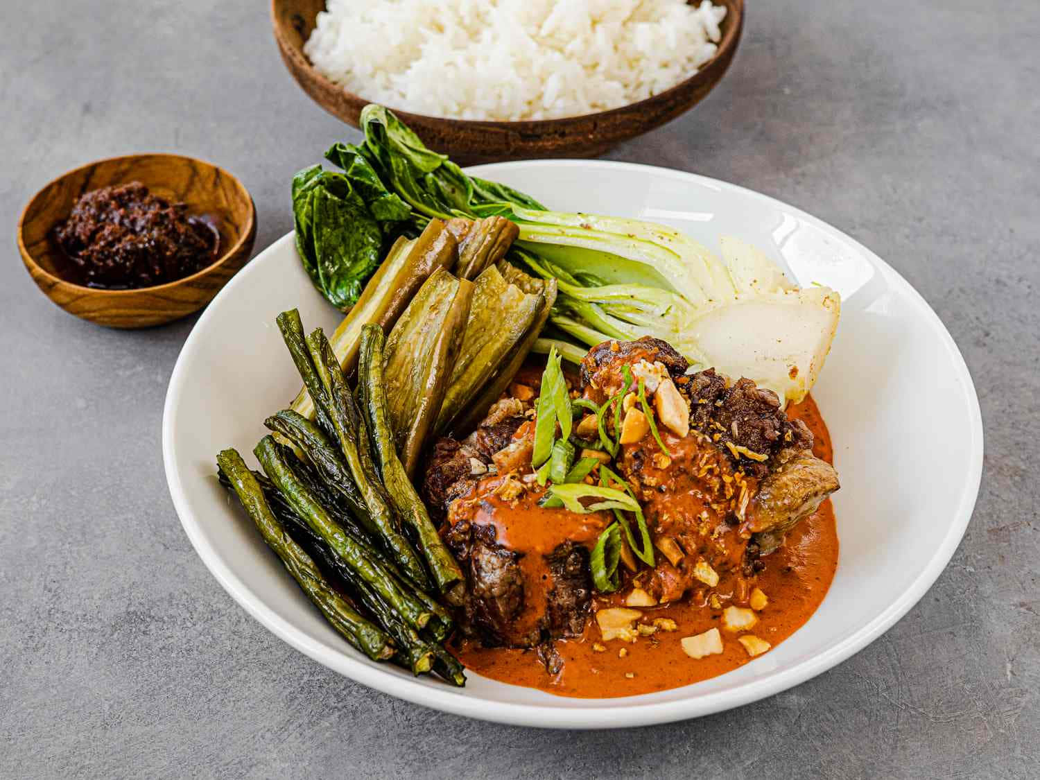 Kare-kare, red curry, tender meat, HD Desktop Wallpaper