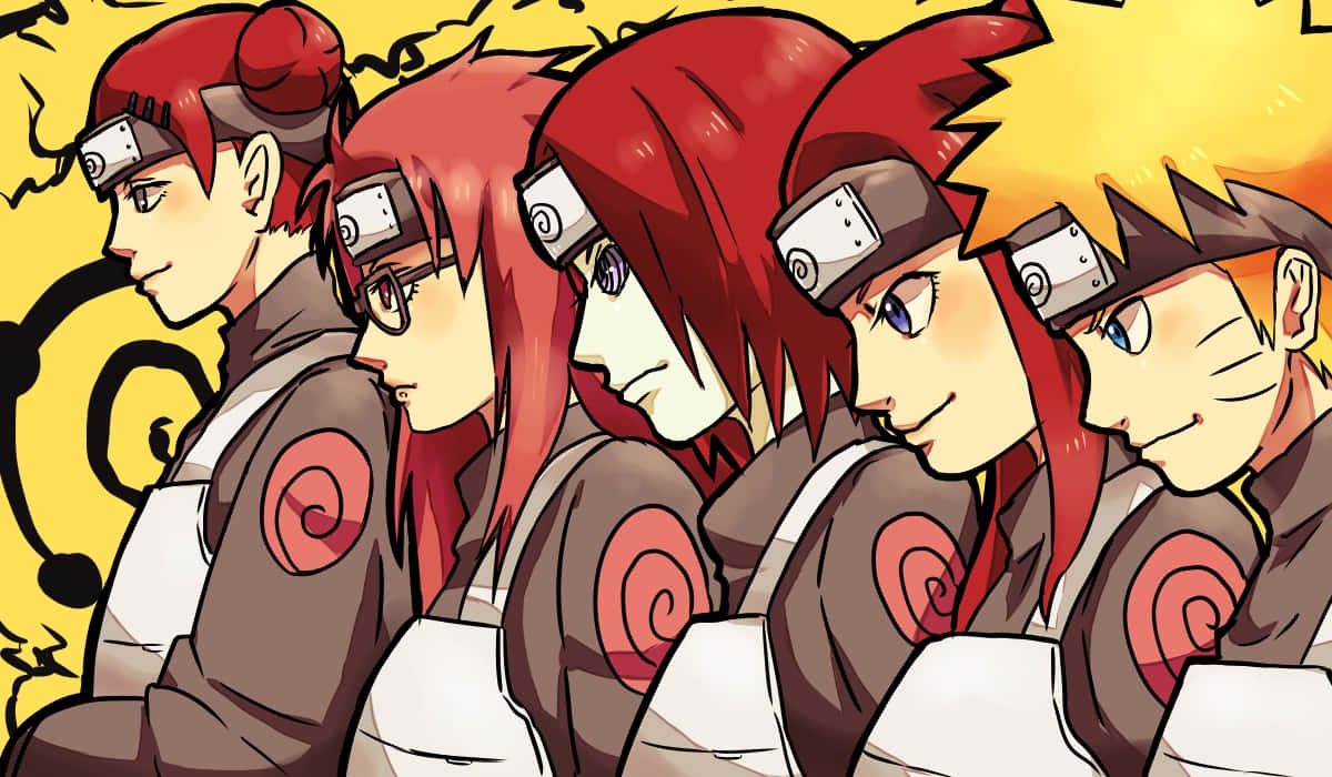 Karin Uzumaki, Brave Kunoichi of the Hidden Leaf Village, red hair, SD Desktop Wallpaper