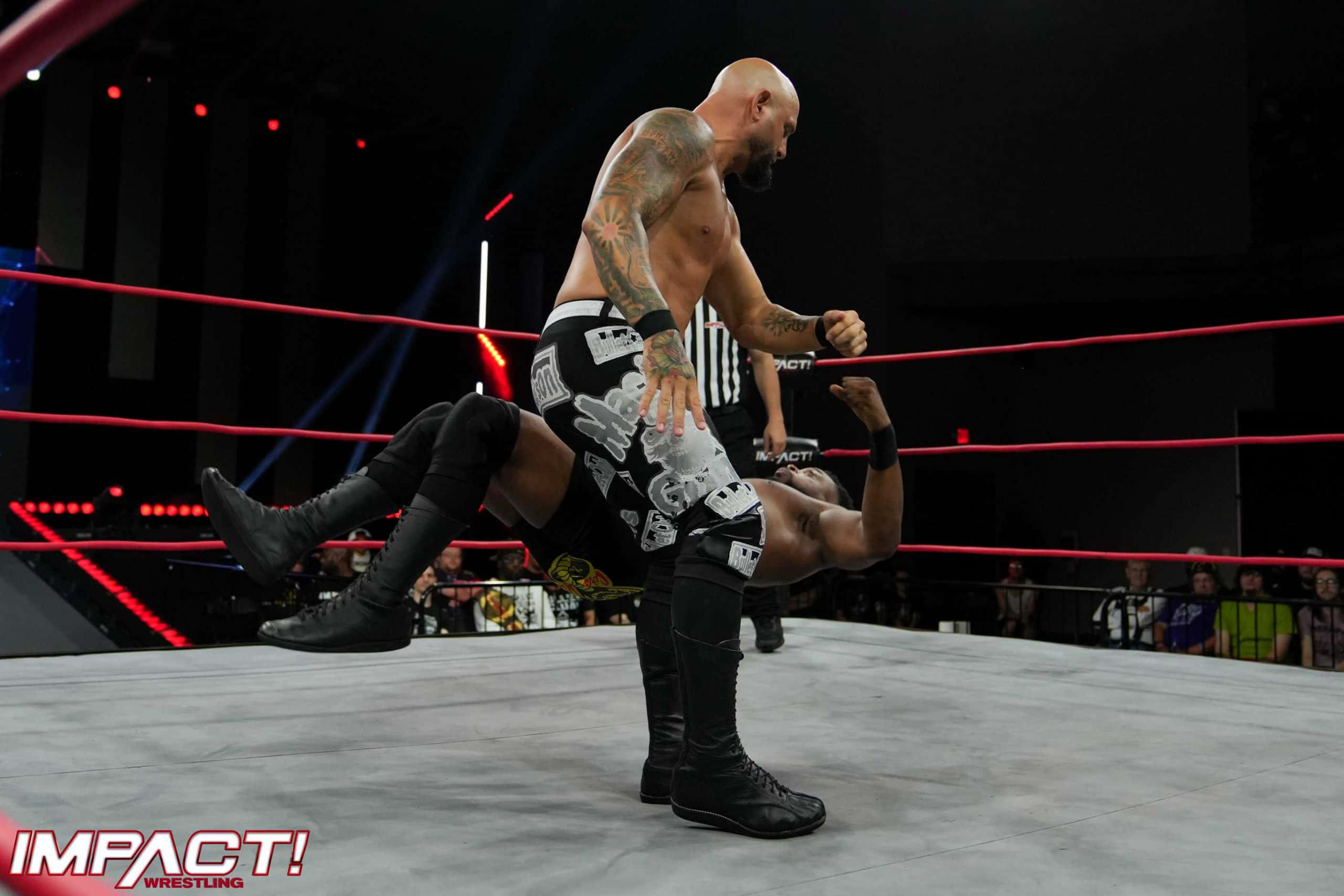 Karl Anderson, wrestling ring, bright arena lights, 2K Desktop Wallpaper