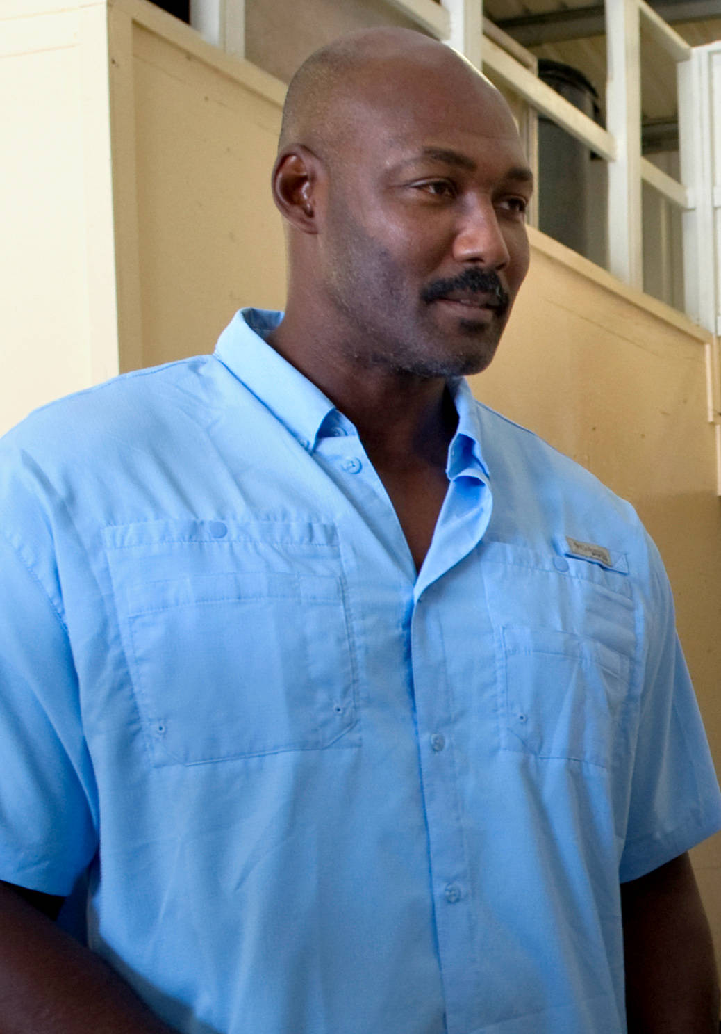 Karl Malone, bald, Black man, HD Phone Wallpaper
