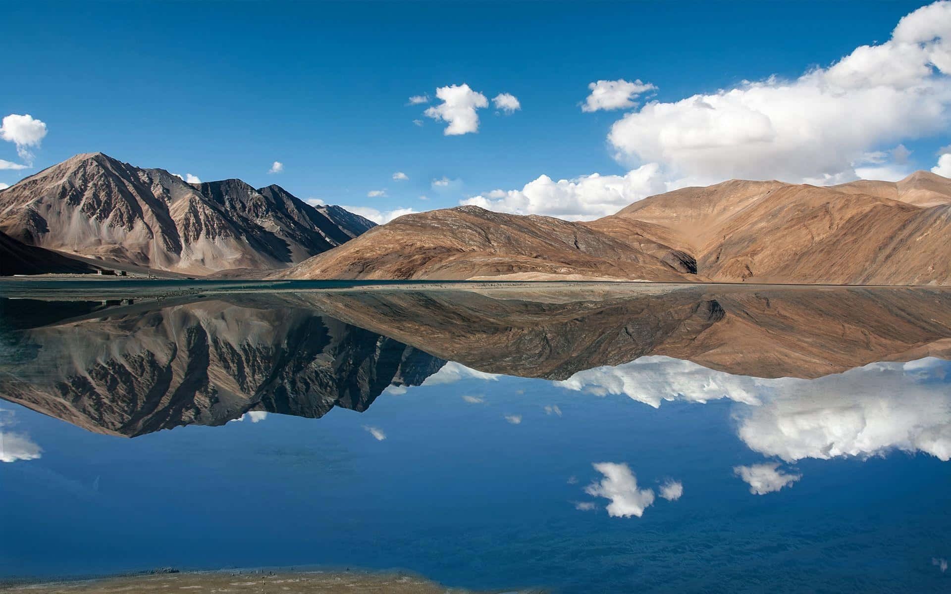 Kashmir, mountain lake, rugged peaks, Full HD Desktop Wallpaper