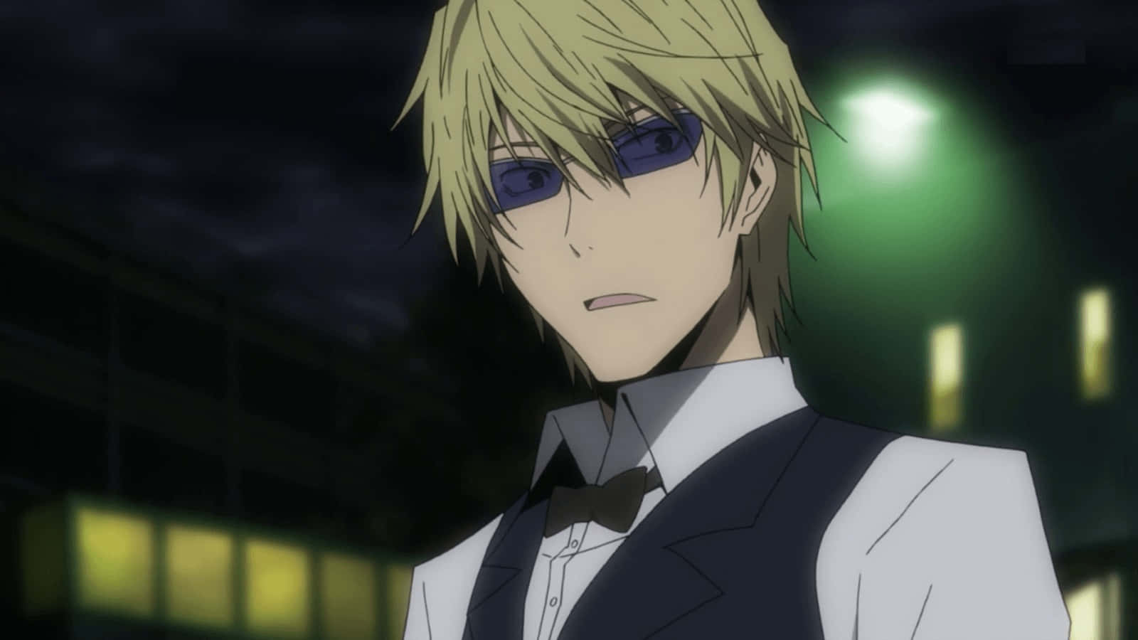 Kasuka Heiwajima, blonde anime male, purple eyes, HD Desktop Wallpaper