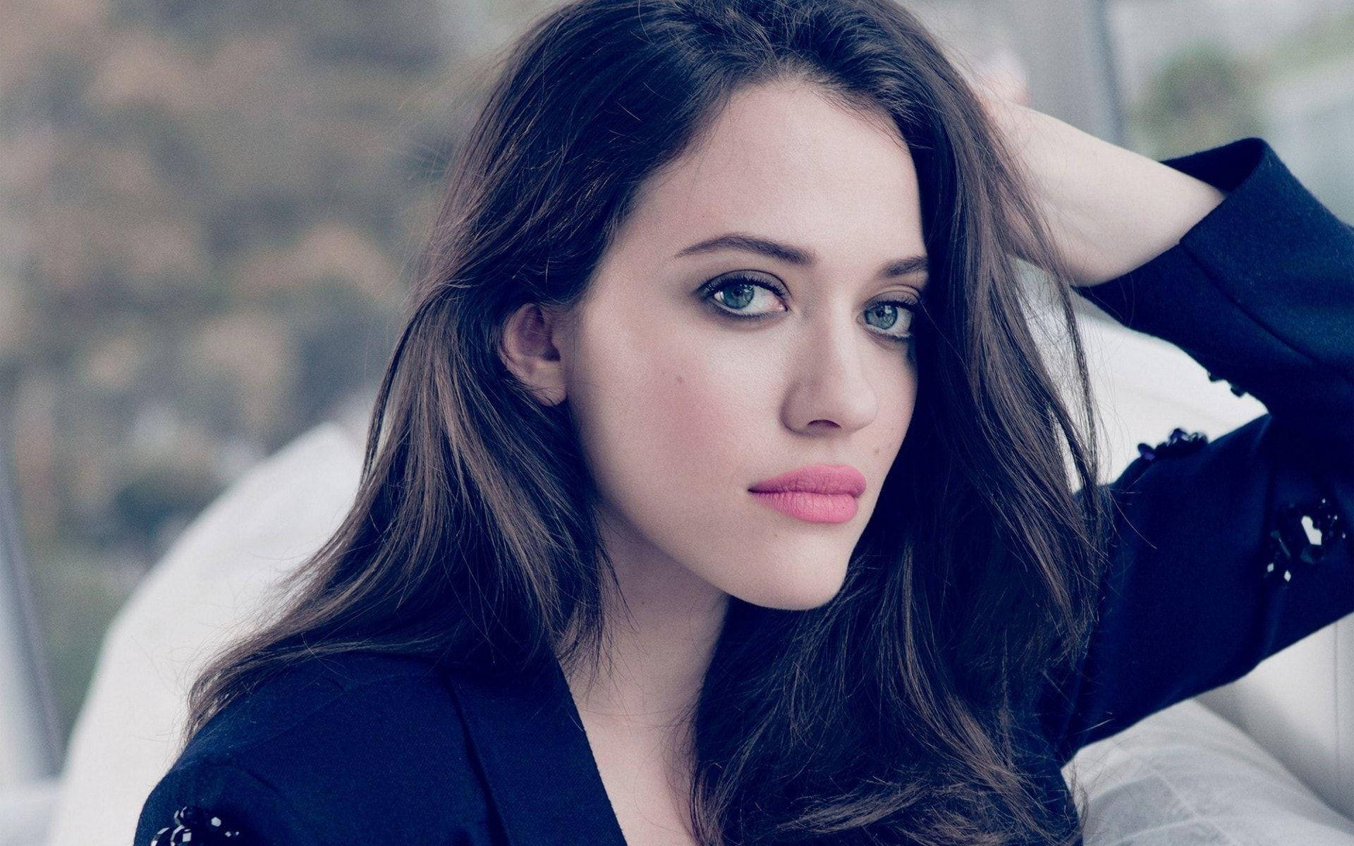 Kat Dennings, 2014 photoshoot, headshot portrait, Full HD Desktop Wallpaper