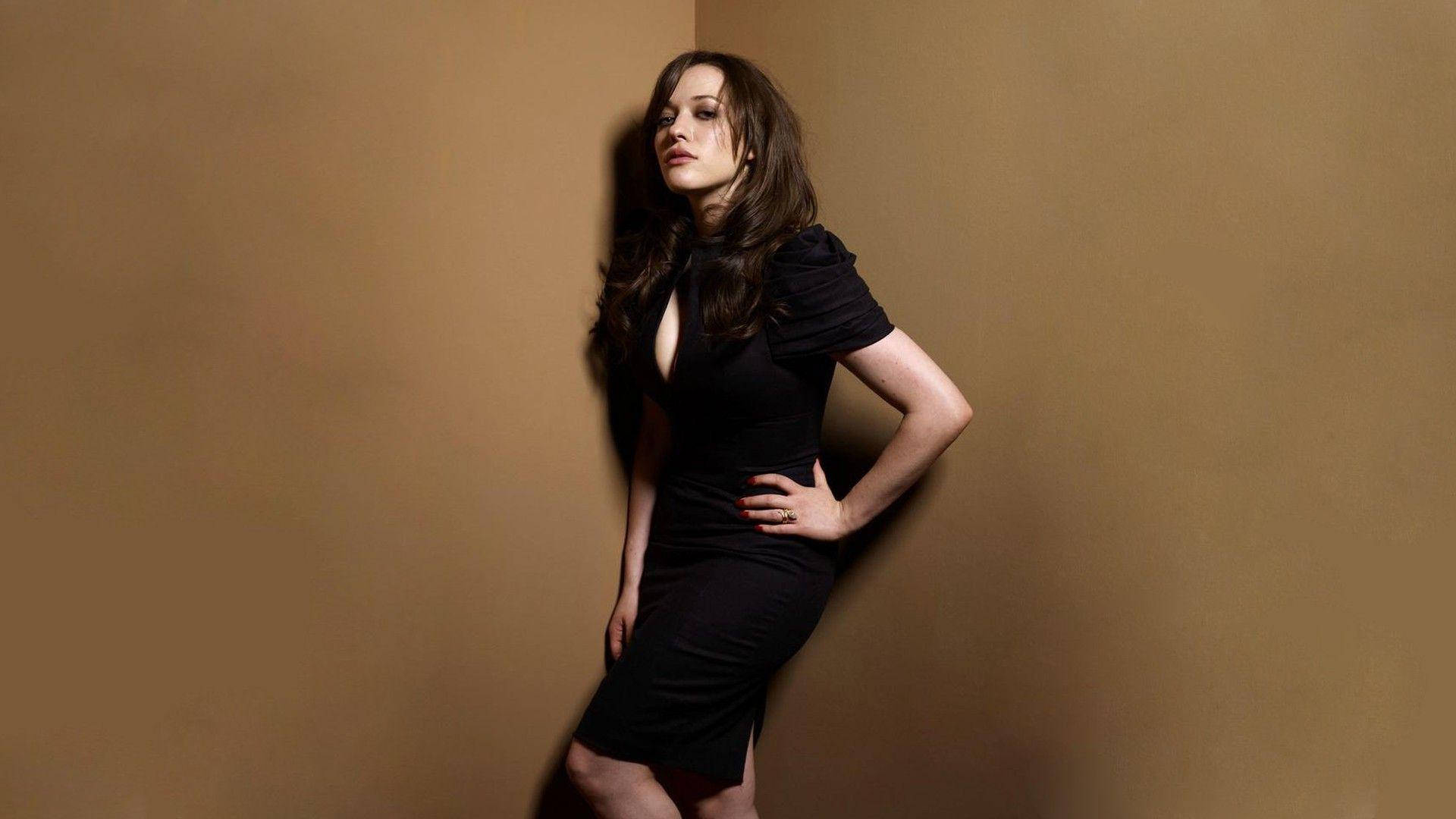 Kat Dennings, 2010 Toronto International Film Festival, black dress, Full HD Desktop Wallpaper