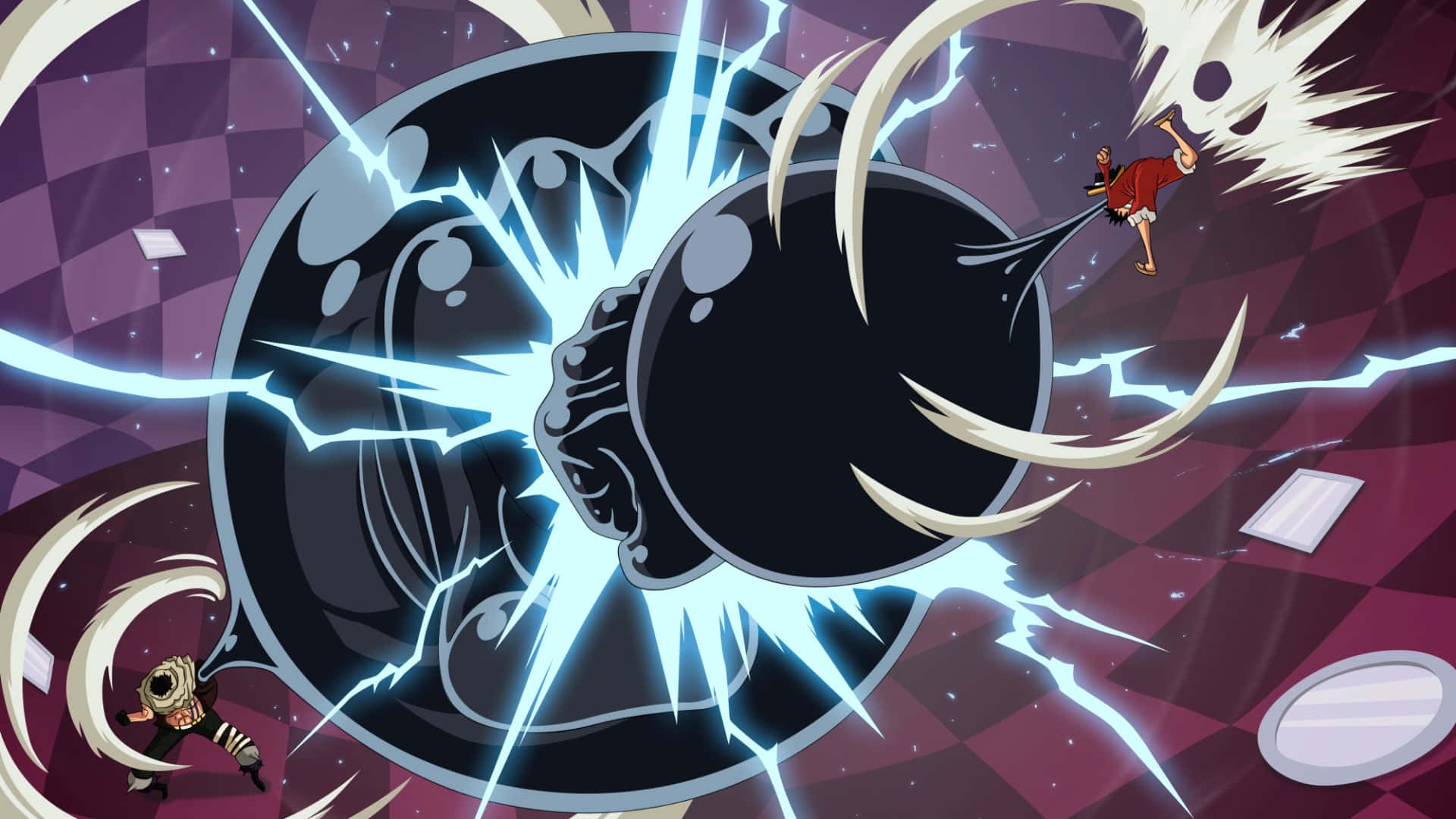 Katakuri, battle power, glowing energy weapons, Full HD Desktop Wallpaper