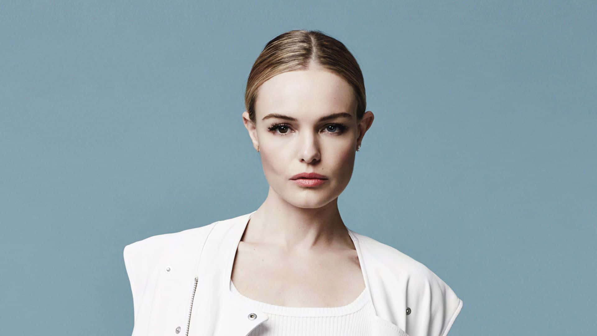Kate Bosworth, blonde hair, white jacket, Full HD Desktop Wallpaper
