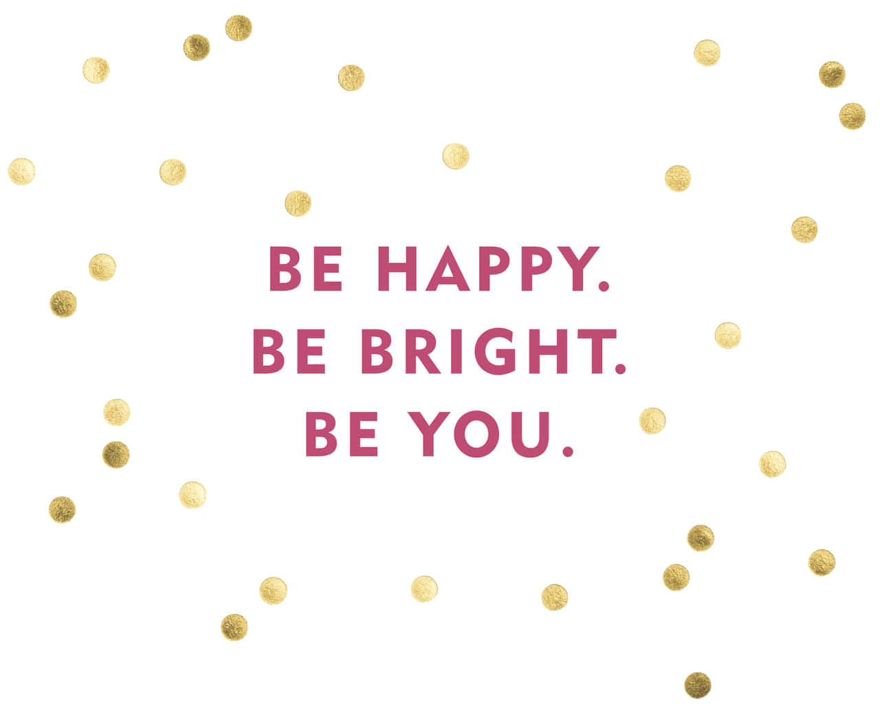 Kate Spade Desktop, pink, gold confetti, HD Desktop Wallpaper