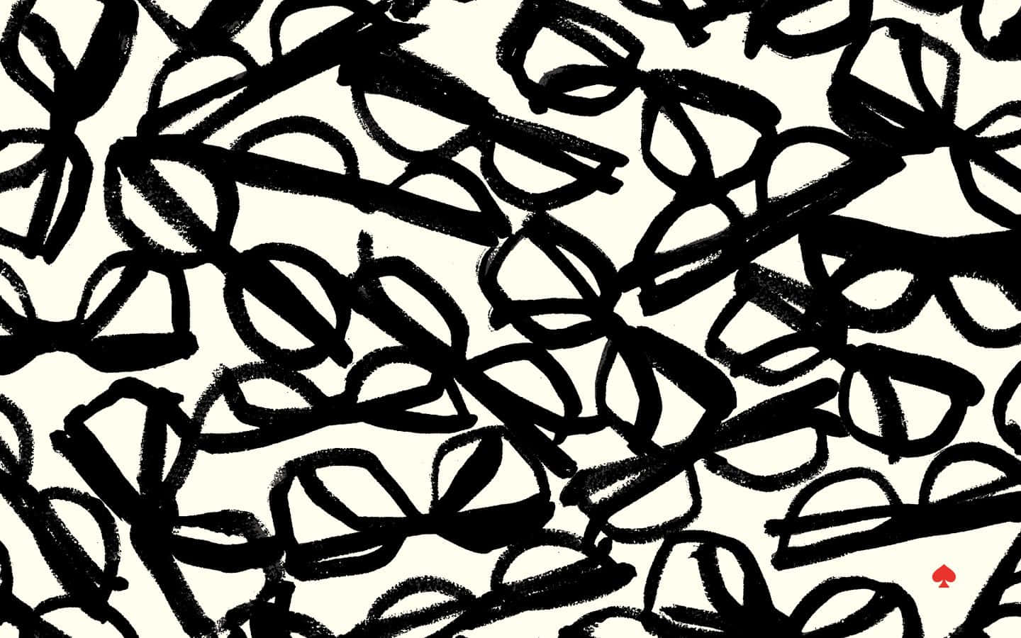 Kate Spade, desktop glasses, pencil drawings, HD Desktop Wallpaper