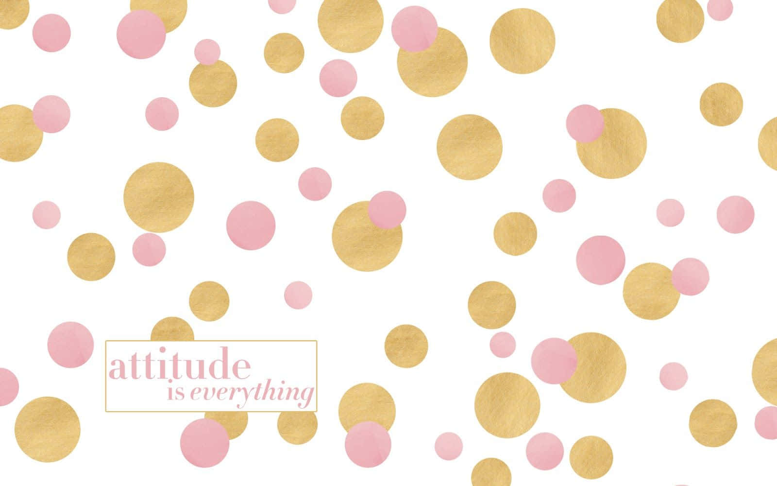 Kate Spade, pink and gold spots, confetti circles, HD Desktop Wallpaper