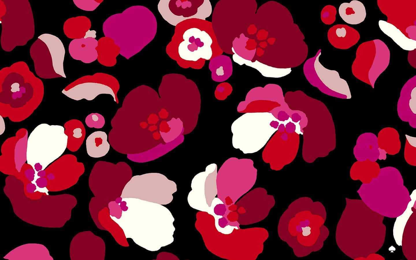 Kate Spade, desktop, blooming pink flowers, HD Desktop Wallpaper