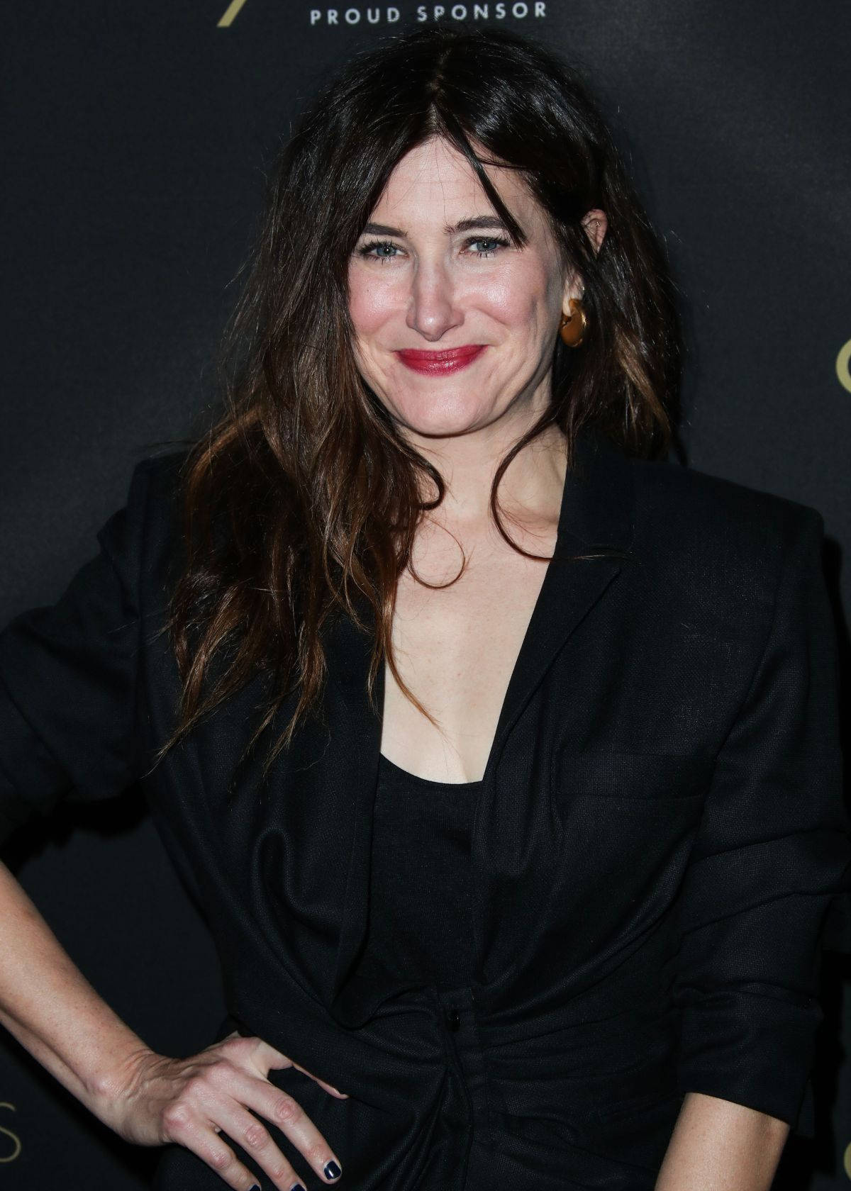 Kathryn Hahn, awards night, black blazer, HD Phone Wallpaper