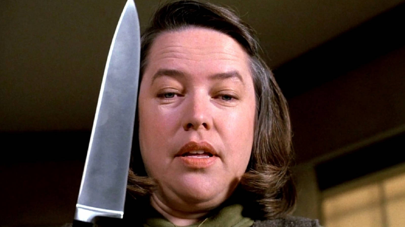 Kathy Bates, knife, temple, HD Desktop Wallpaper