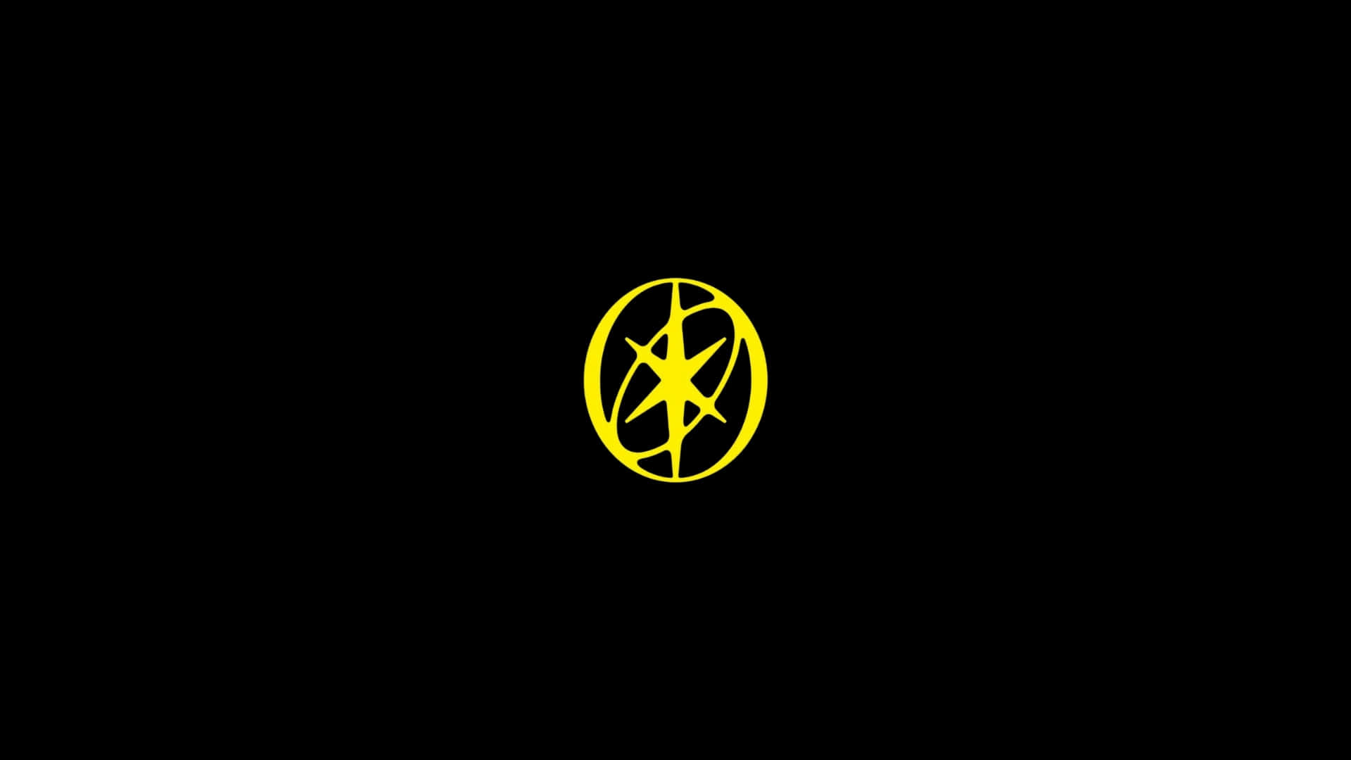 Katseye, yellow, starburst emblem, Full HD Desktop Wallpaper