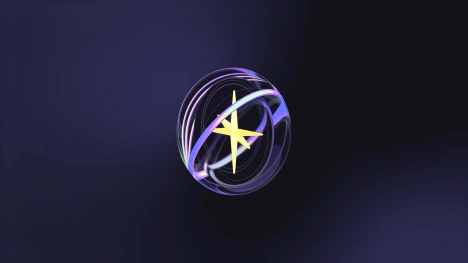 Katseye, glowing yellow star, translucent sphere, Full HD Desktop Wallpaper