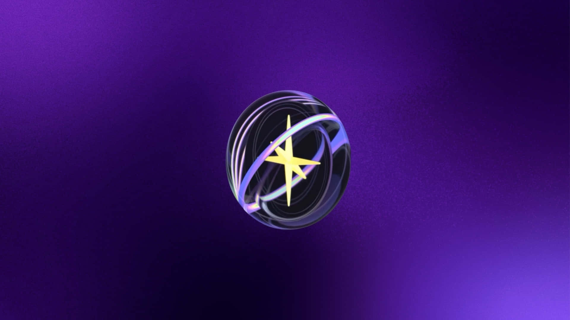 Katseye, glowing yellow star, transparent sphere, Full HD Desktop Wallpaper