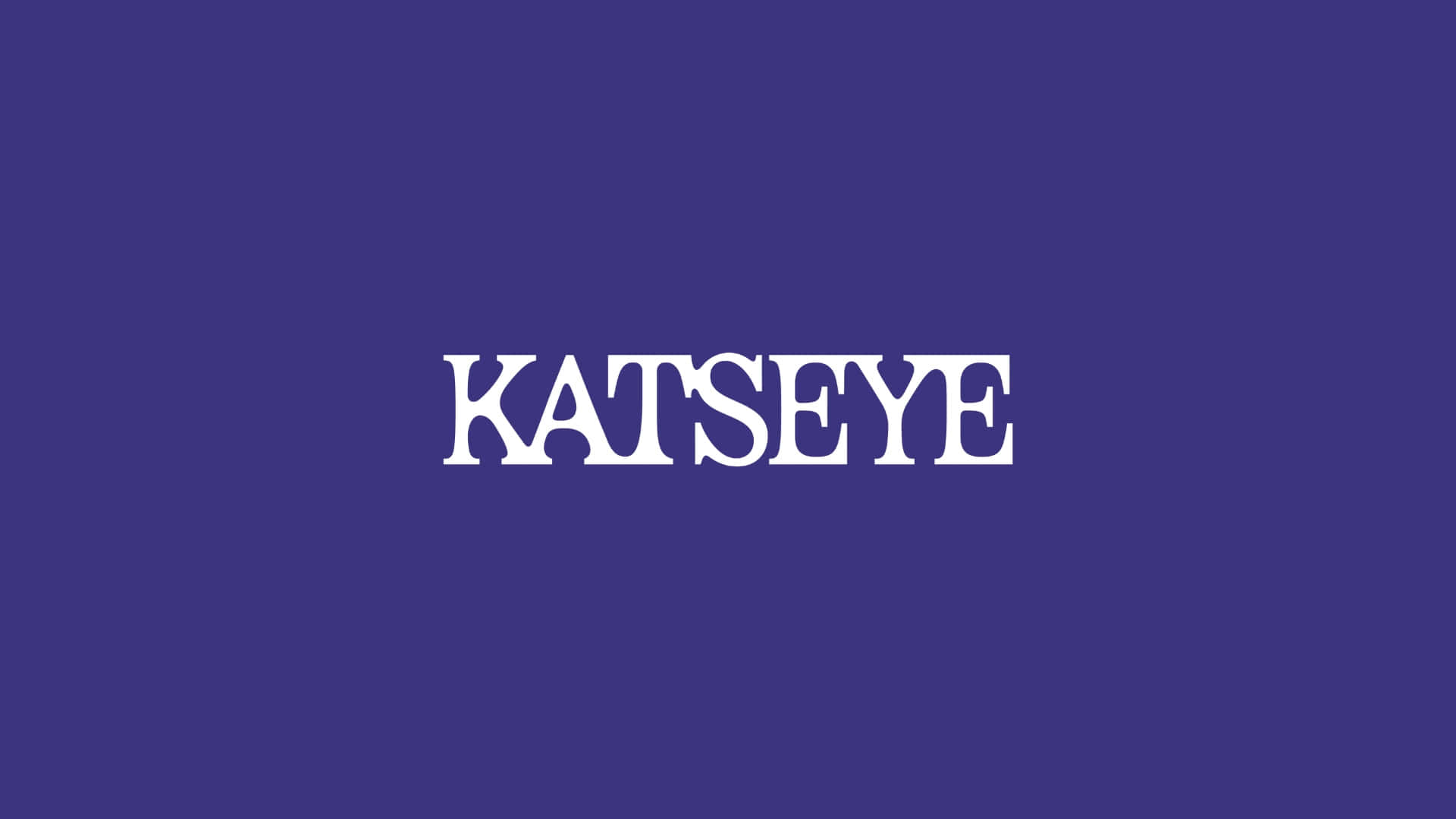 Katseye, white serif text, deep purple background, Full HD Desktop Wallpaper