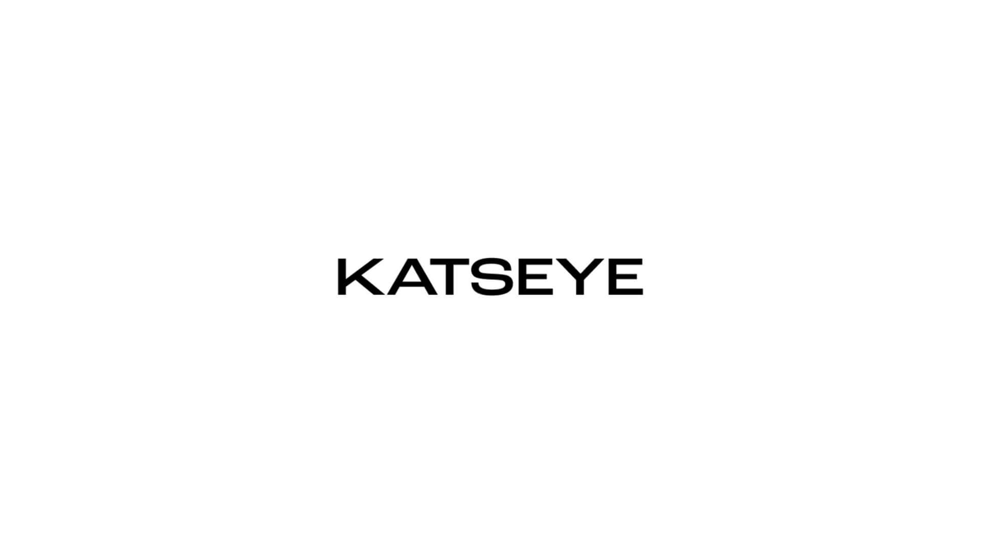 Katseye, bold black sans serif font, plain white background, Full HD Desktop Wallpaper