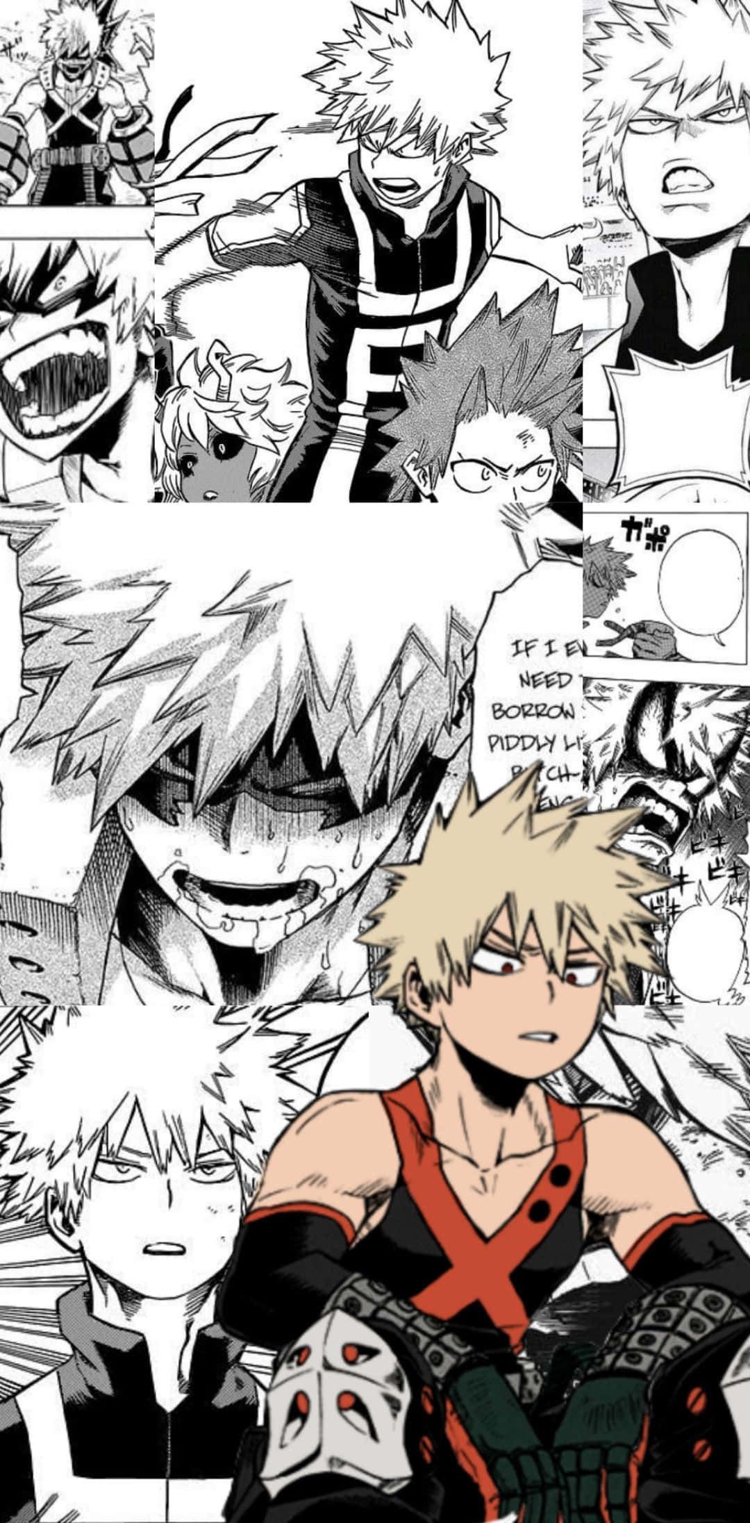 Bakugo Katsuki, manga, breathable quirk, Full HD Phone Wallpaper