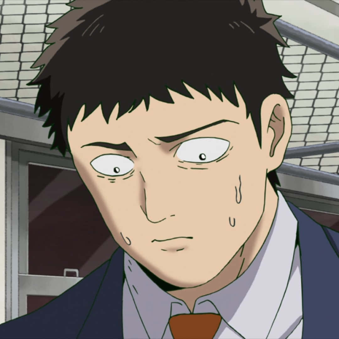 Katsuya Serizawa, spiky black hair, sweat beads, SD Desktop Wallpaper