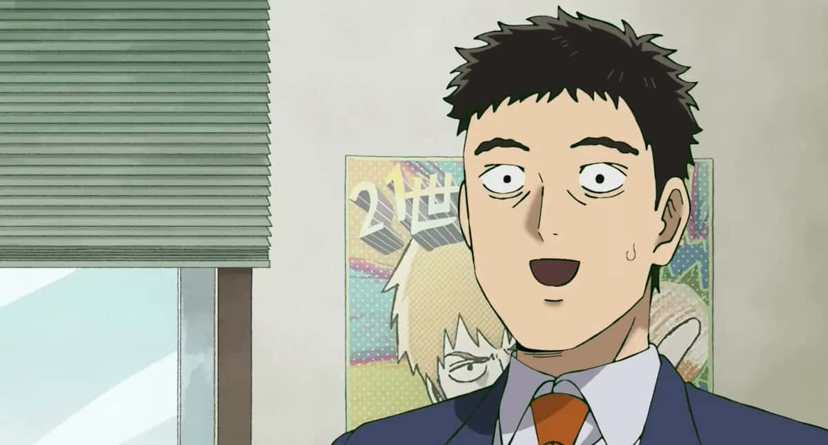Katsuya Serizawa, anime man, suit, SD Desktop Wallpaper