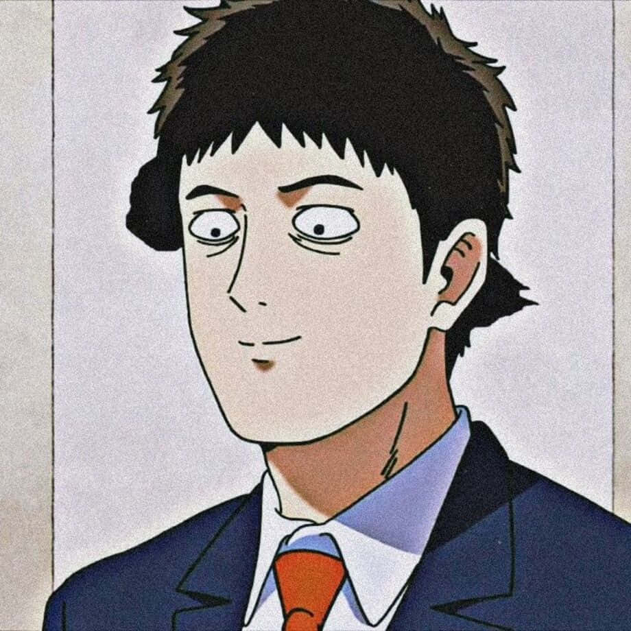 Katsuya Serizawa, anime portrait, man in a suit, SD Desktop Wallpaper
