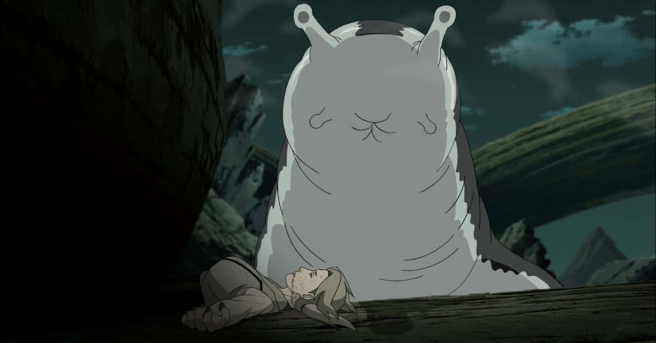 Katsuyu, slug, young girl, HD Desktop Wallpaper