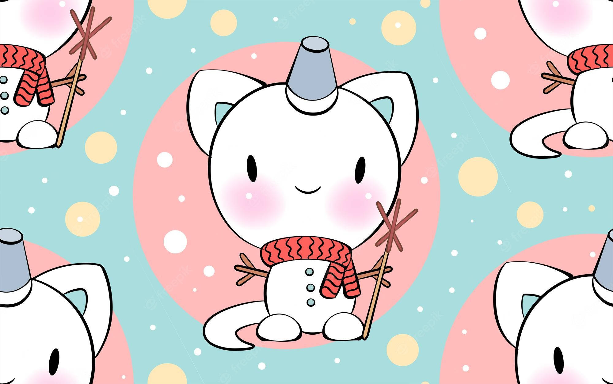 kawaii aesthetic computer, kawaii aesthetic computer desktop, pastel patterned background, Full HD Desktop Wallpaper