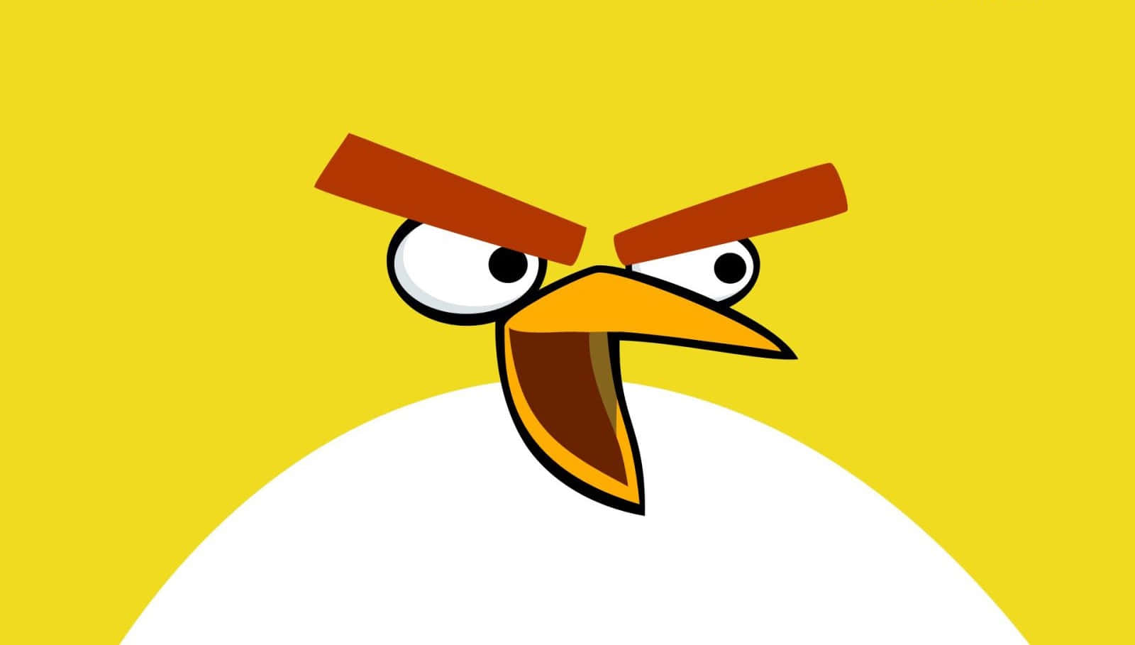 kawaii bird, minimalist style, cartoon bird, HD Desktop Wallpaper