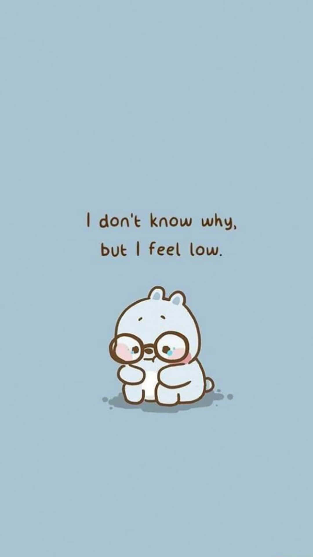 kawaii cartoon, white cartoon rabbit, glasses, Full HD Phone Wallpaper