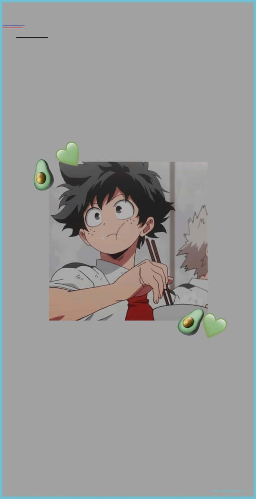 Kawaii Deku, anime boy, messy black hair, HD Phone Wallpaper